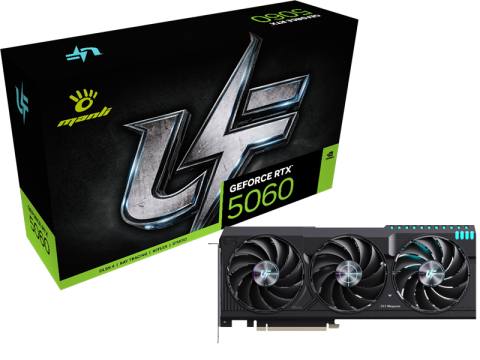 Manli UF GeForce RTX 5060 8GB GDDR7